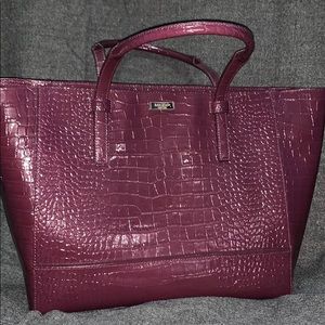 Kate Spade Alligator pattern tote bag.